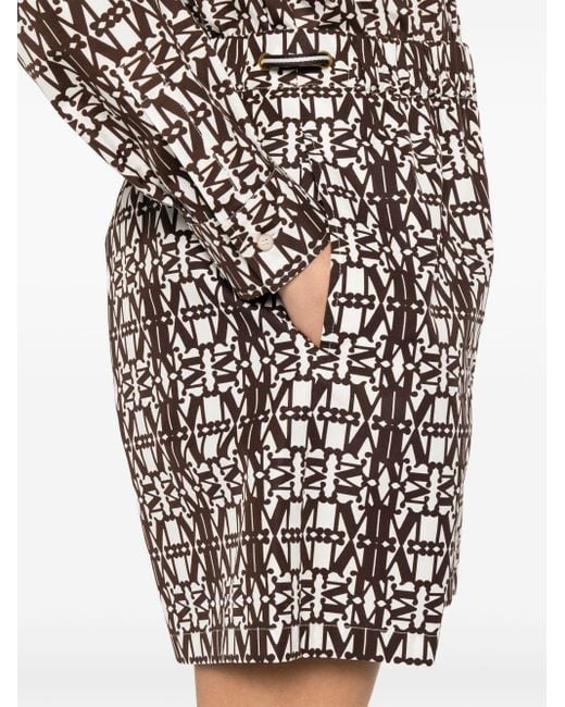 Max Mara Multicolor Taiga Shorts