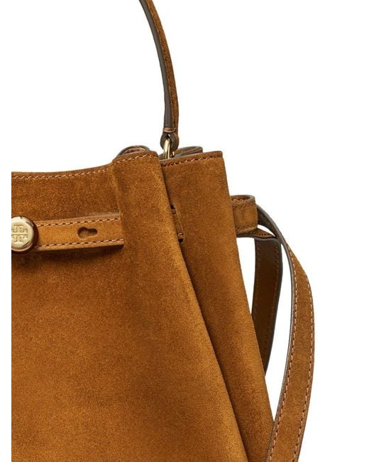 Borsa A Secchiello di Tory Burch in Brown