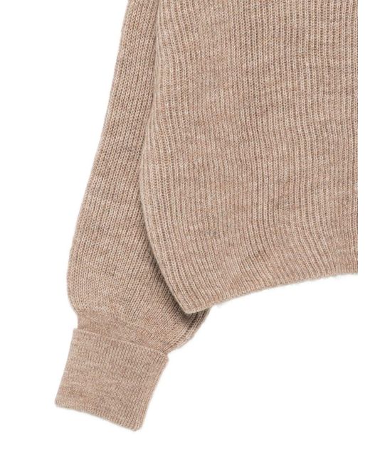 Closed Natural Wool Blend Crewneck Sweater