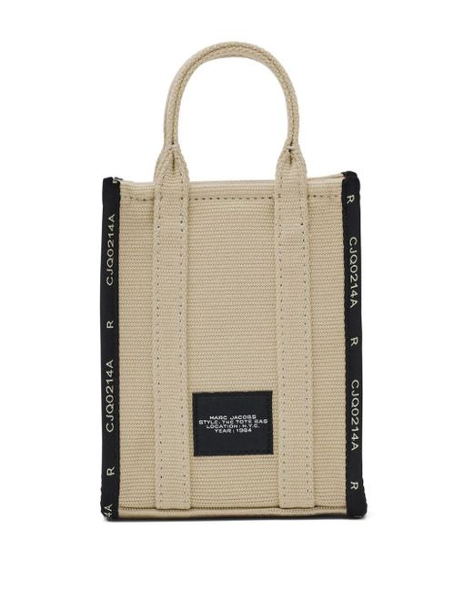 Marc Jacobs Natural The Crossbody Tote Canvas Tote Bag