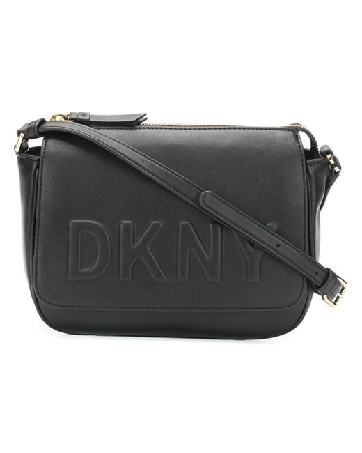 DKNY Black Tilly Crossbody Bag With Logo