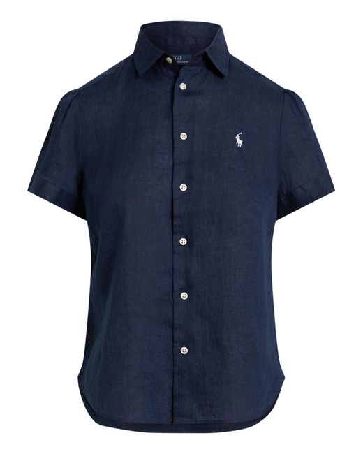 Polo Ralph Lauren Blue Shirt With Logo