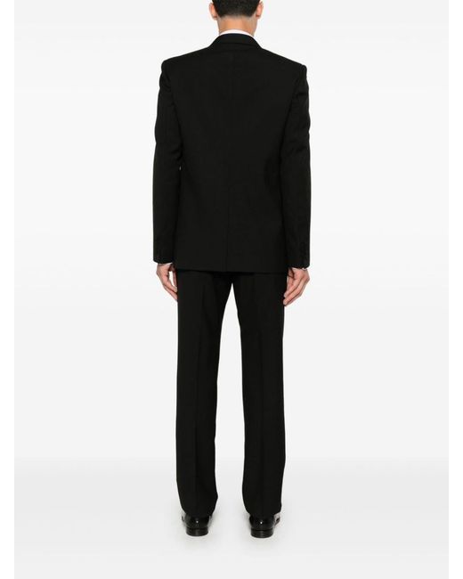 Gucci Black Wool Suit for men