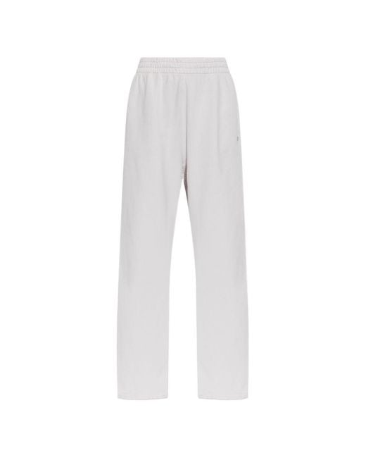 DIESEL White Cotton Sweatpants
