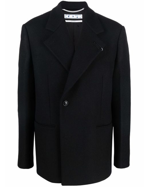 off white wool coats