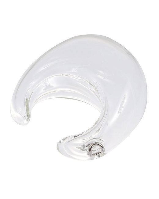 Alaïa White Bubble Cuff Bracelet
