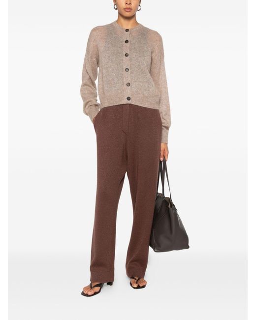Brunello Cucinelli Natural Wool Cardigan