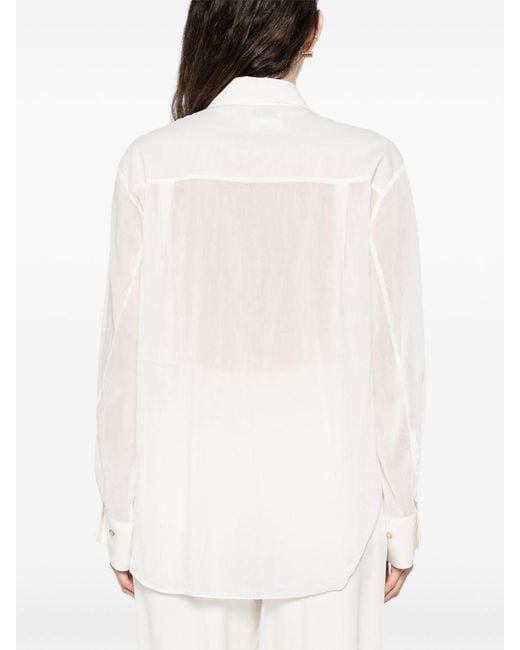 Forte_forte White Cotton Shirt
