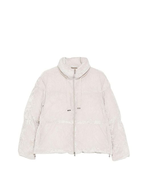 Herno Natural Short Down Jacket