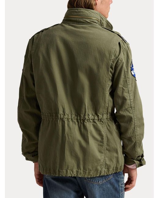 Polo Ralph Lauren Green Jacket With Logo for men