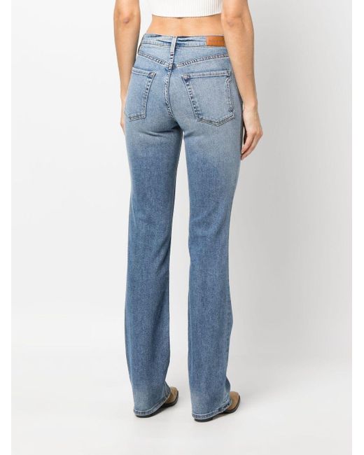 Cotton Citizen Bootcut Denim Jeans in Blue Lyst