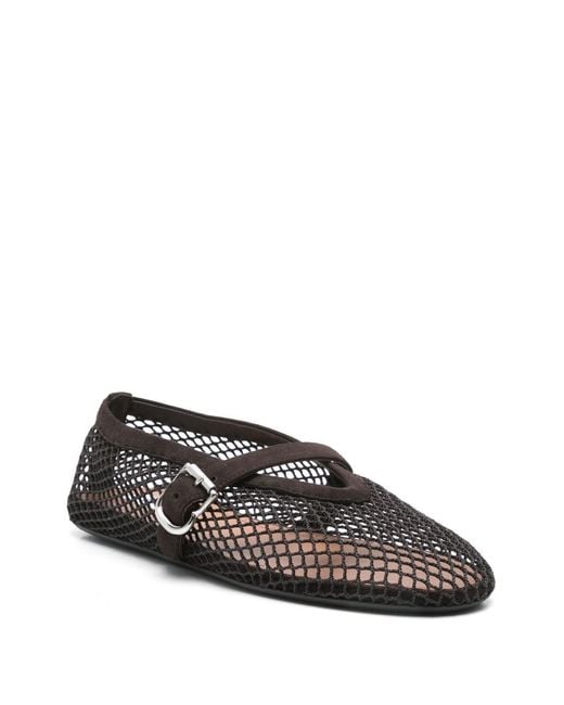 Alaïa Gray Ballet Flats