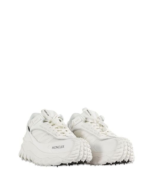 Moncler White Trailgrip Gtx Sneakers