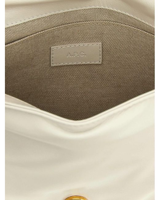A.P.C. White Sac Grace Soft Bag