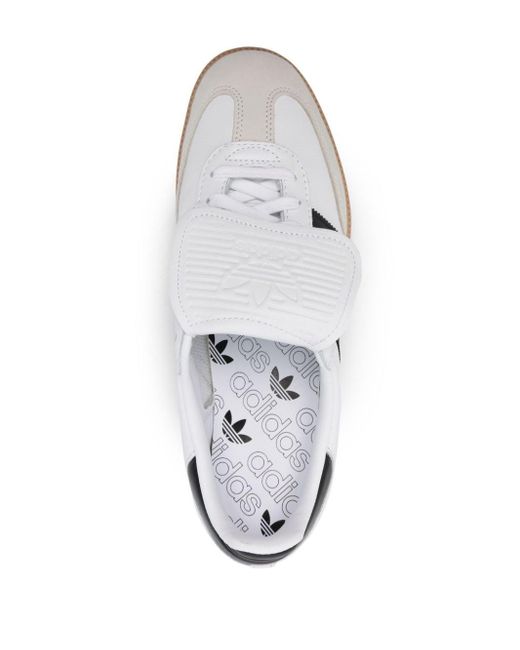 Adidas White Samba Sneakers for men