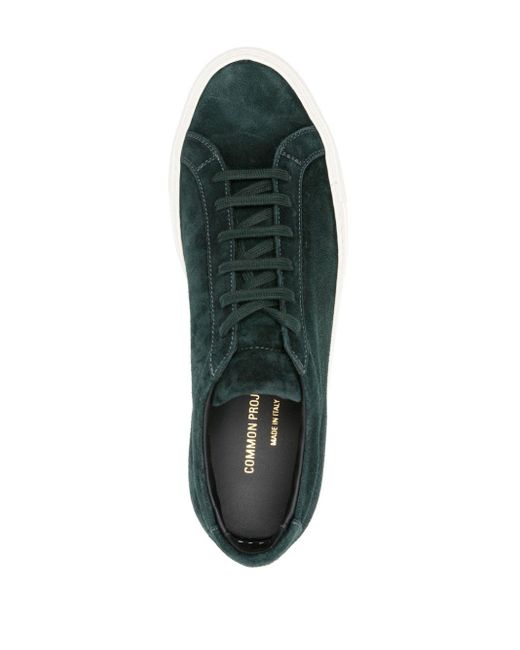 Common Projects Black Round-toe Lace-up Sneakers for men