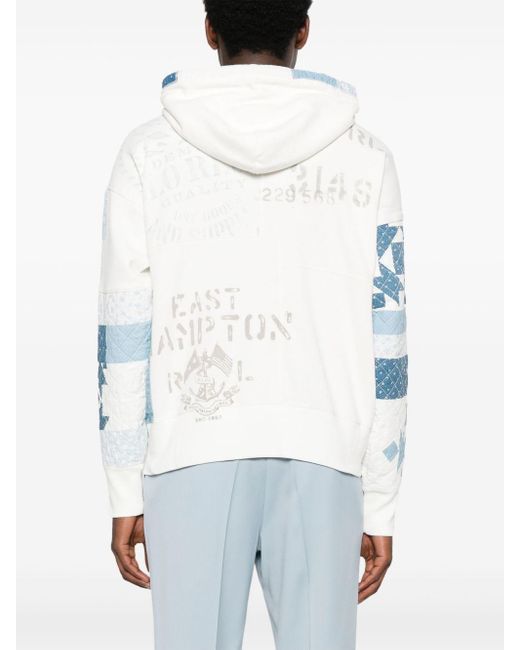 Polo Ralph Lauren Patchwork Long-Sleeve Sweatshirt With Cozy