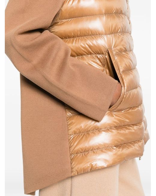 Herno Natural Cotton And Nylon Down Jacket
