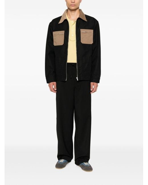 Loewe Black Wool Trousers for men