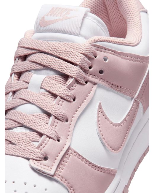 Nike Pink Dunk Low Sneaker