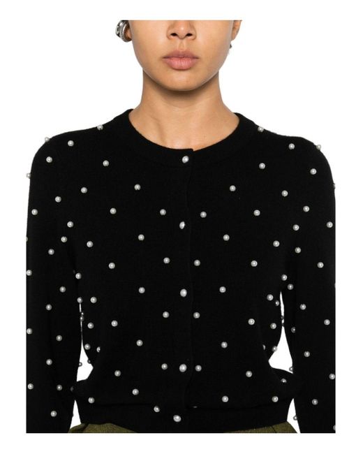 Dollie Cashmere Cardigan-Donna di Alice + Olivia in Black