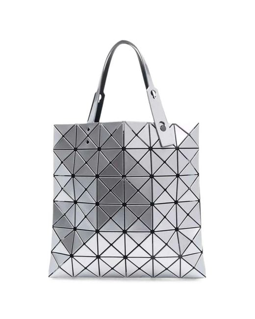 Issey Miyake Gray Lucent Tote Bag