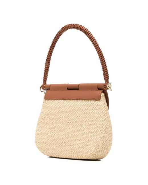 Loewe Natural Paula's Ibiza Pescador Medium Rafia Handbag