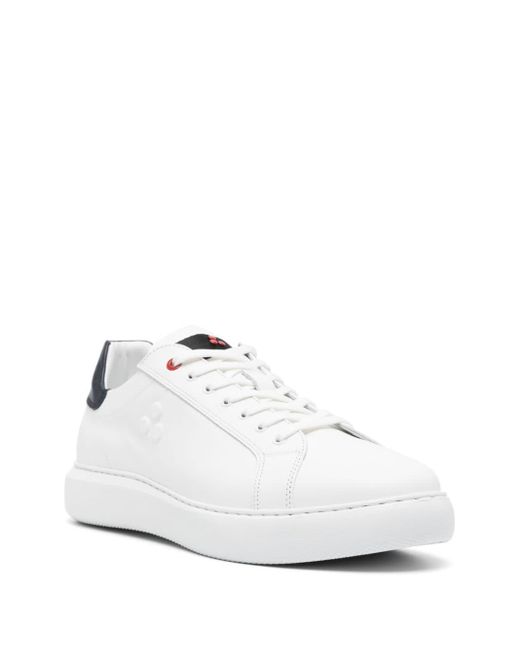 Peuterey White Leather Sneakers for men