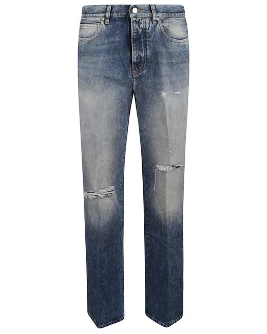 Amiri Blue Jeans Slashed Boot Cut for men