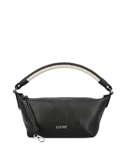 Loewe Black Cala Leather Pouch