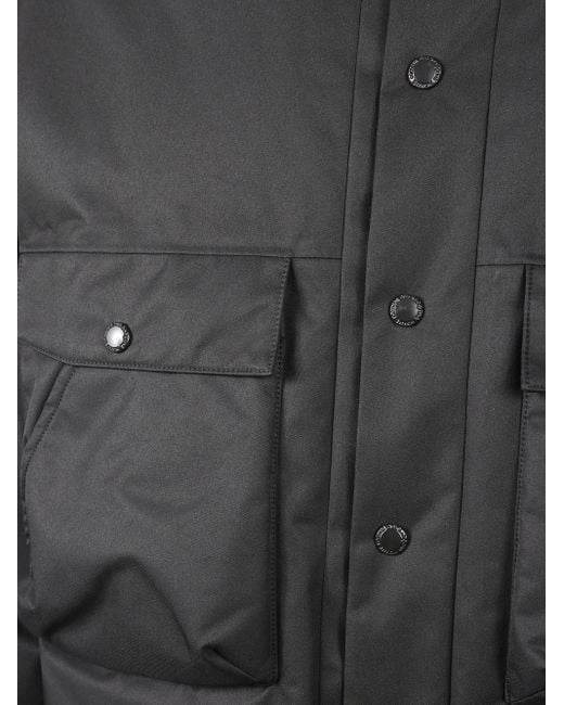 Comme des Garçons Black Flap-Pocket Jacket With Minimalist Aesthetic for men