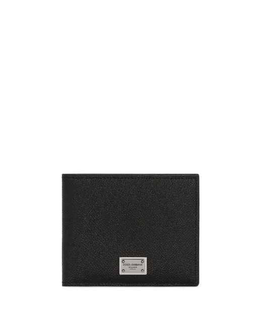 Dolce & Gabbana Black Leather Wallet for men