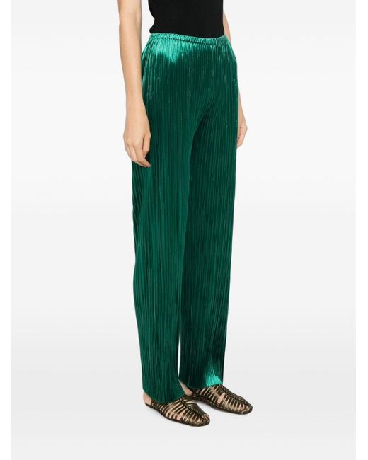 Forte_forte Green Pleated Trousers