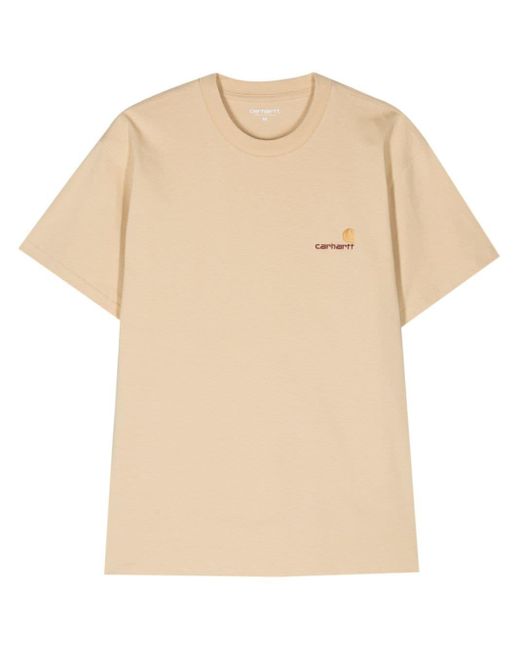 Carhartt Natural S/s American Script T-shirt for men