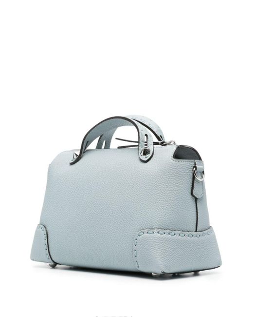Fendi Blue By The Way Medium Leather Tote Bag