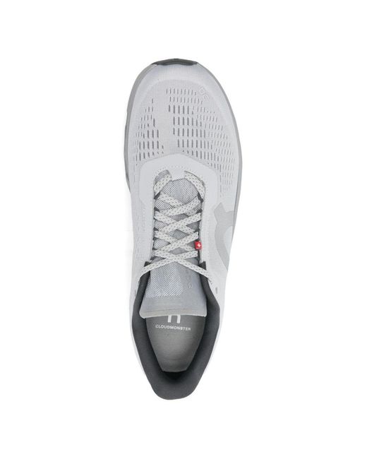 On Shoes White Cloudmster 1 Sneakers for men
