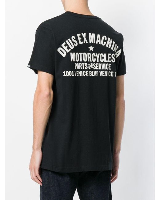 DEUS Black Logo T-Shirt for men
