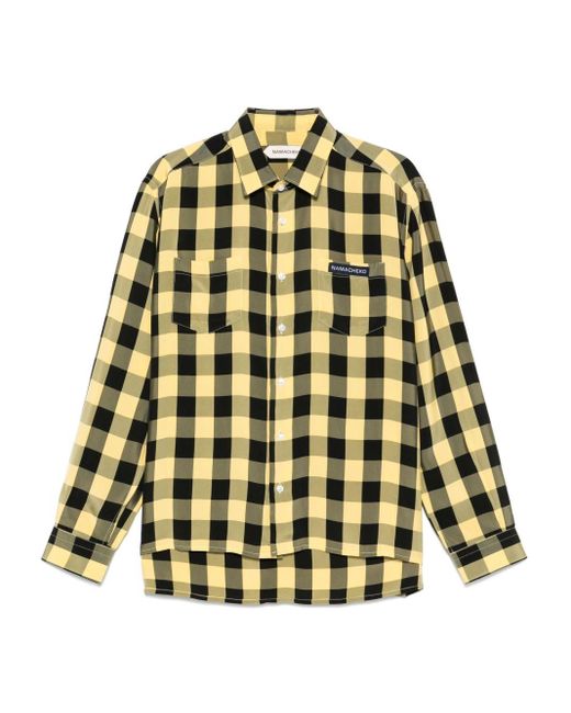NAMACHEKO Yellow Guardia Shirt for men