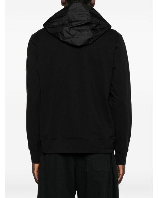 C P Company Black Sweatshirt With Logo for men