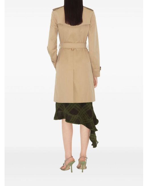Burberry Brown Chelsea Cotton Trench Coat