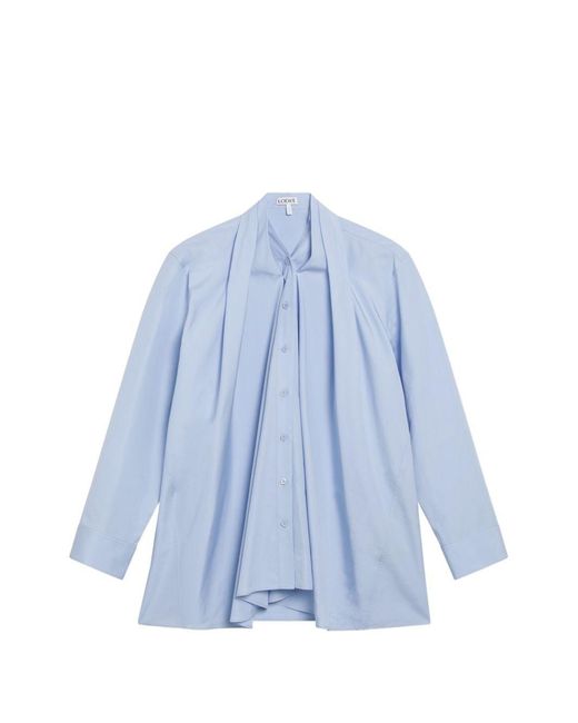 Loewe Blue Cotton Shirt