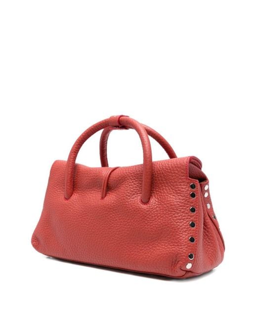 ショルダーバッグ・ポシェット Zanellato Dotta Centauro Small Grained Leather Handbag Bag Zanellato Dotta Centauro S in green grained leather