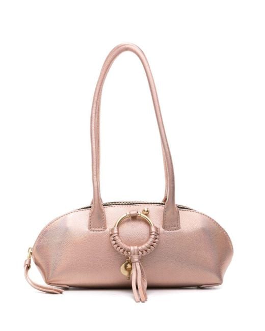 See By Chloé Pink Joan Leather Shoulder Bag
