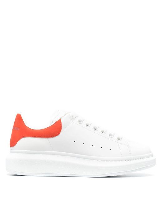 alexander mcqueen trainers orange