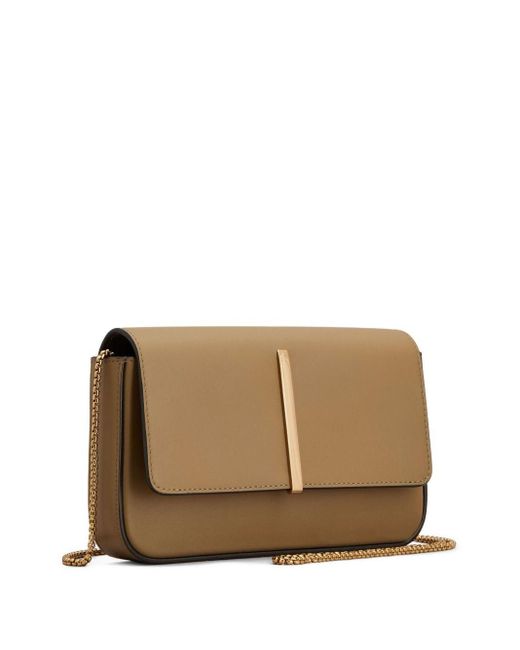 Tod's Brown Flap Leather Mini Bag