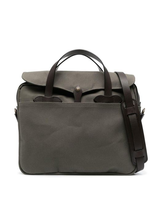 Filson Black Shoulder-strap Laptop Bag for men