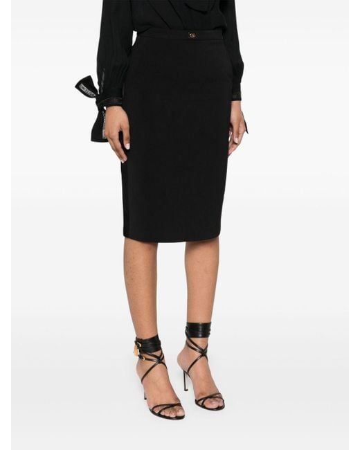 Gonna Midi di Elisabetta Franchi in Black