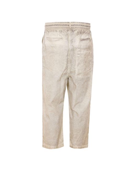 Thom Krom Natural Drawstring Sweatpants for men