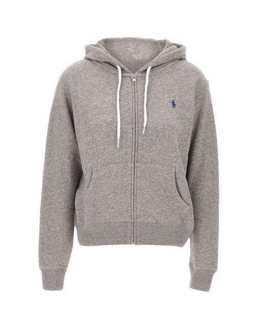 Polo Ralph Lauren Gray Logo Sweatshirt