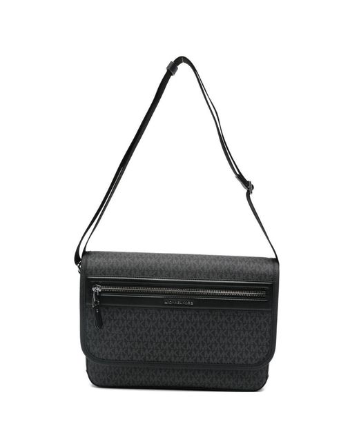 Michael Kors Black Shoulder Bag With Logo for men